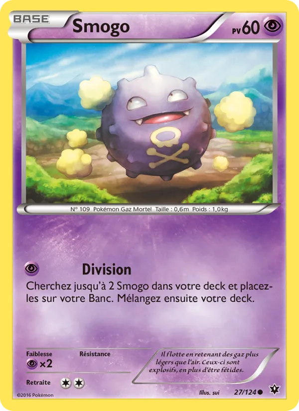 Carte Smogo 27/124 – Impact des Destins