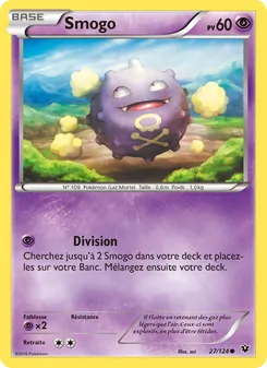 Carte Smogo 27/124 – Impact des Destins