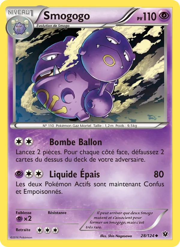 Carte Smogogo 28/124 – Impact des Destins