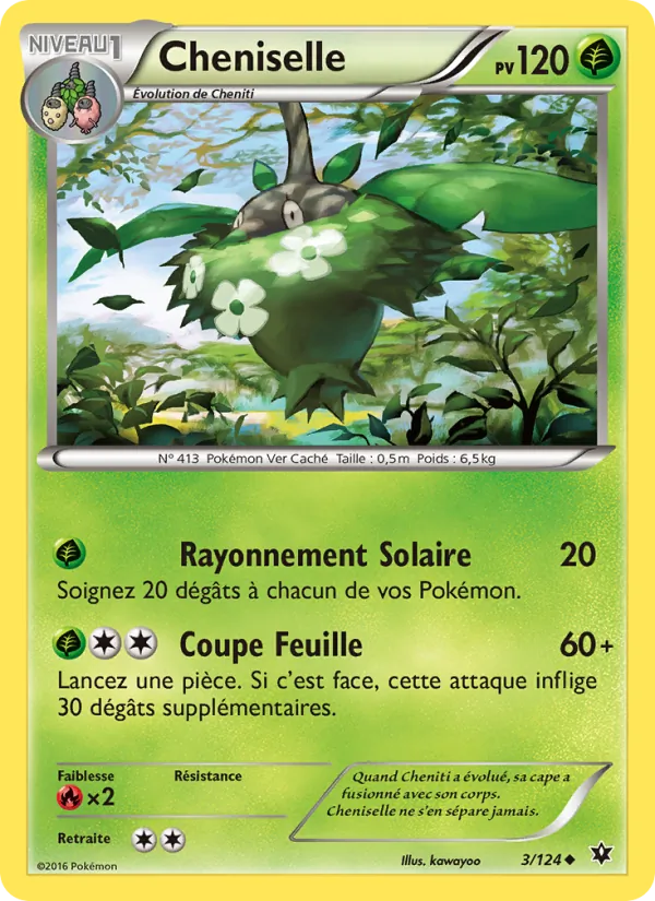 Carte Cheniselle 3/124 – Impact des Destins