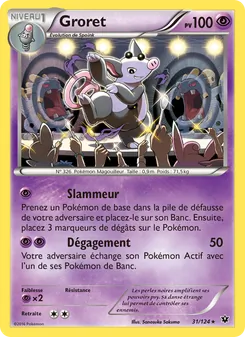 Carte Groret 31/124 – Impact des Destins