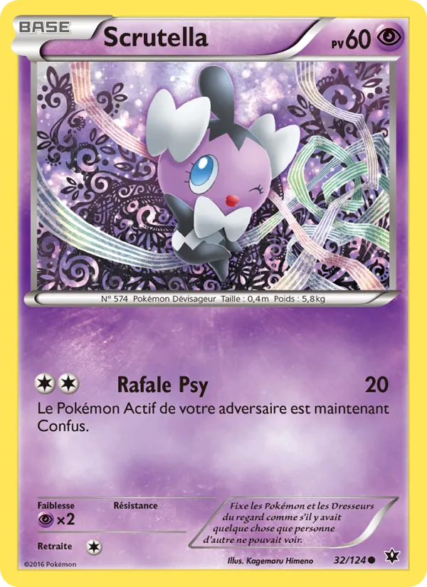 Carte Scrutella 32/124 – Impact des Destins