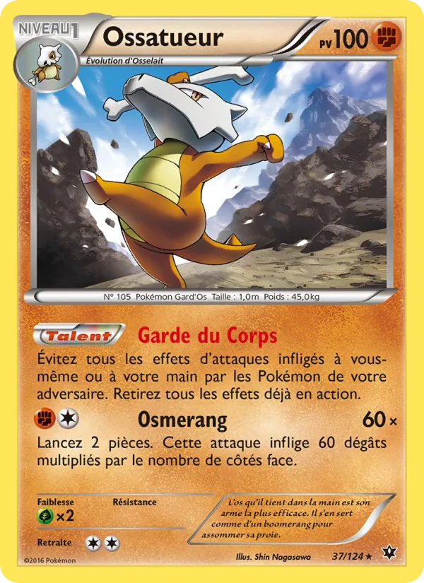 Carte Ossatueur 37/124 – Impact des Destins