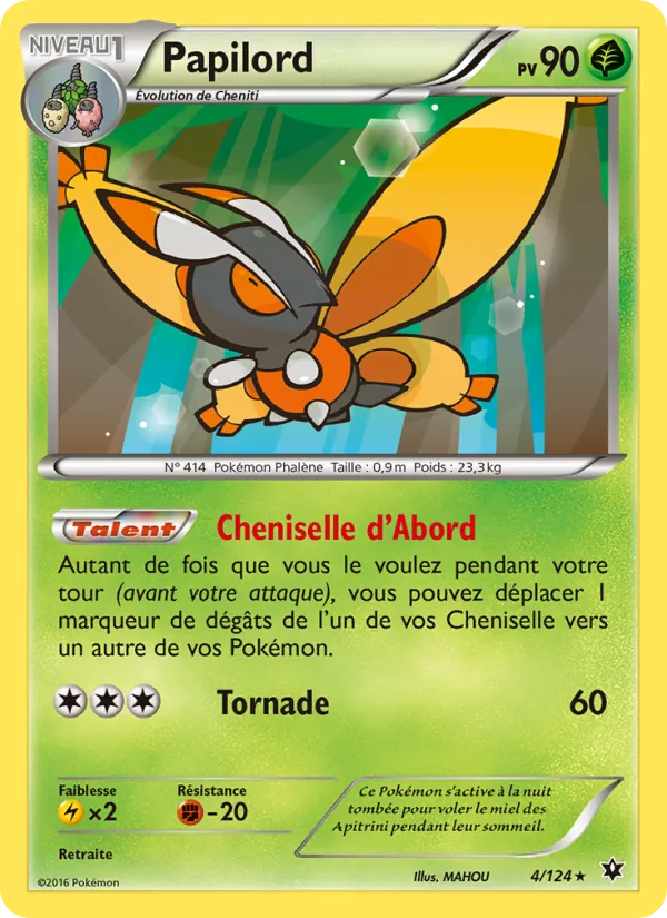 Carte Papilord 4/124 – Impact des Destins