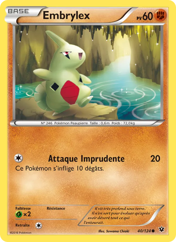Carte Embrylex 40/124 – Impact des Destins
