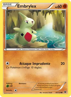 Carte Embrylex 40/124 – Impact des Destins