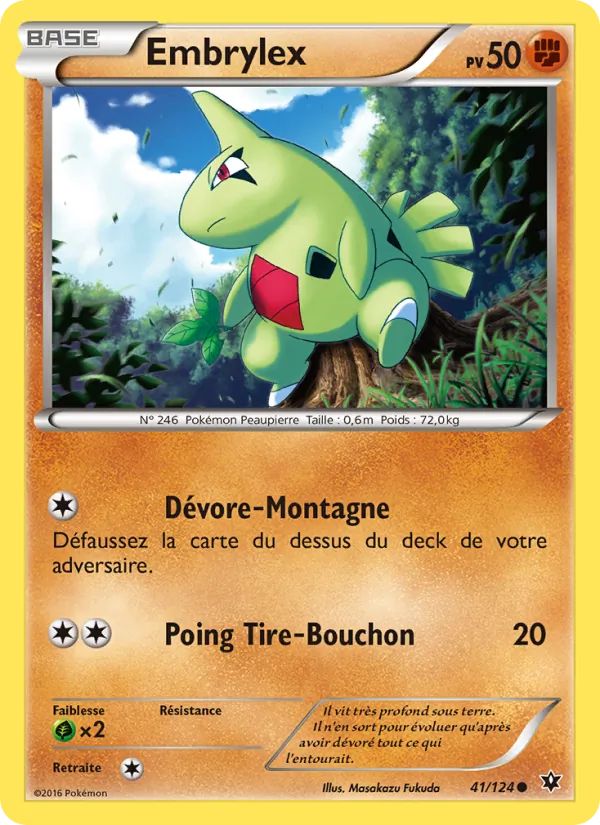 Carte Embrylex 41/124 – Impact des Destins