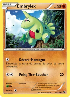 Carte Embrylex 41/124 – Impact des Destins