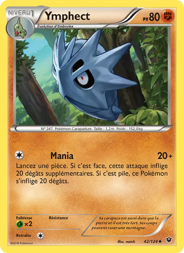 Carte Ymphect 42/124 – Impact des Destins