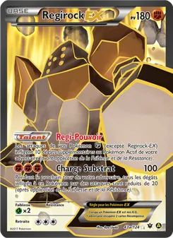 Carte Regirock EX 43a – Impact des Destins