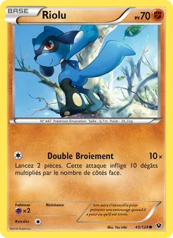 Carte Riolu 45/124 – Impact des Destins