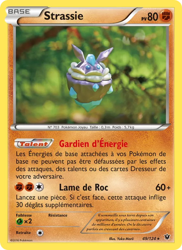 Carte Strassie 49/124 – Impact des Destins