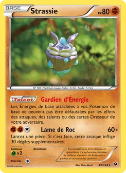 Carte Strassie 49/124 – Impact des Destins