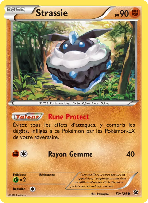 Carte Strassie 50/124 – Impact des Destins