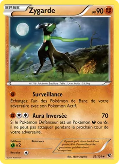 Carte Zygarde 52/124 – Impact des Destins