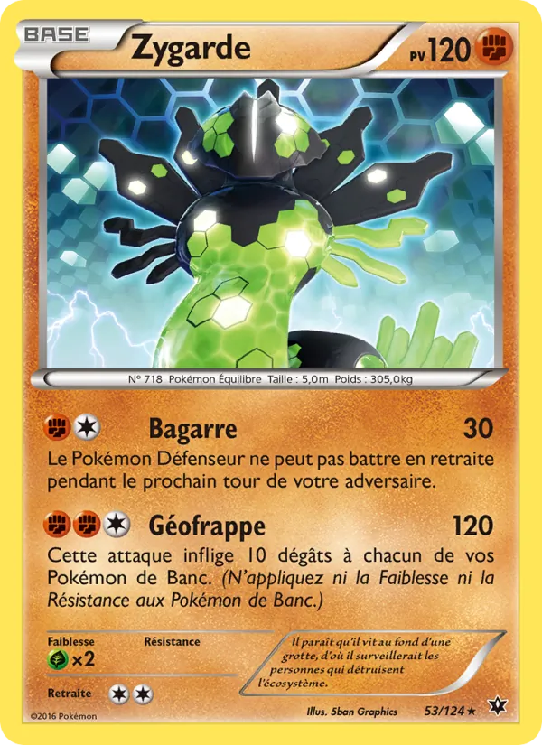 Carte Zygarde 53/124 – Impact des Destins