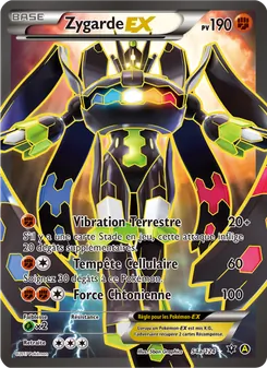 Carte Zygarde EX 54a – Impact des Destins