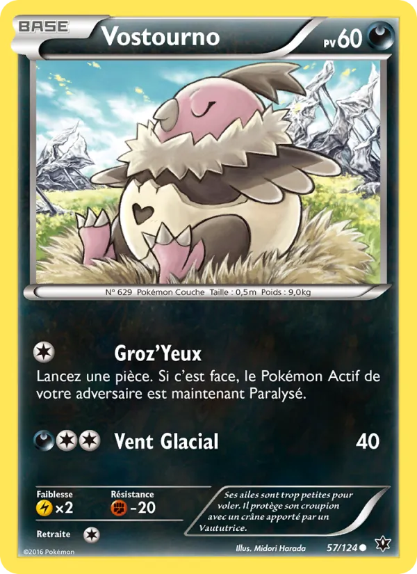 Carte Vostourno 57/124 – Impact des Destins
