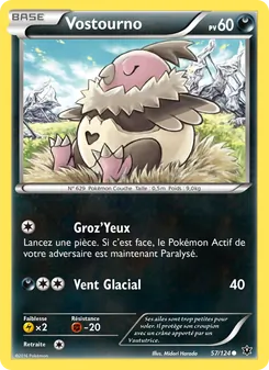 Carte Vostourno 57/124 – Impact des Destins