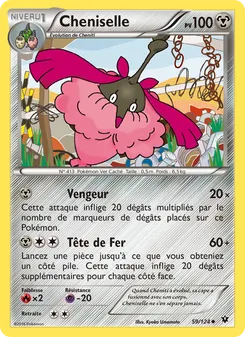 Carte Cheniselle 59/124 – Impact des Destins