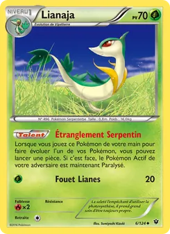 Carte Lianaja 6/124 – Impact des Destins