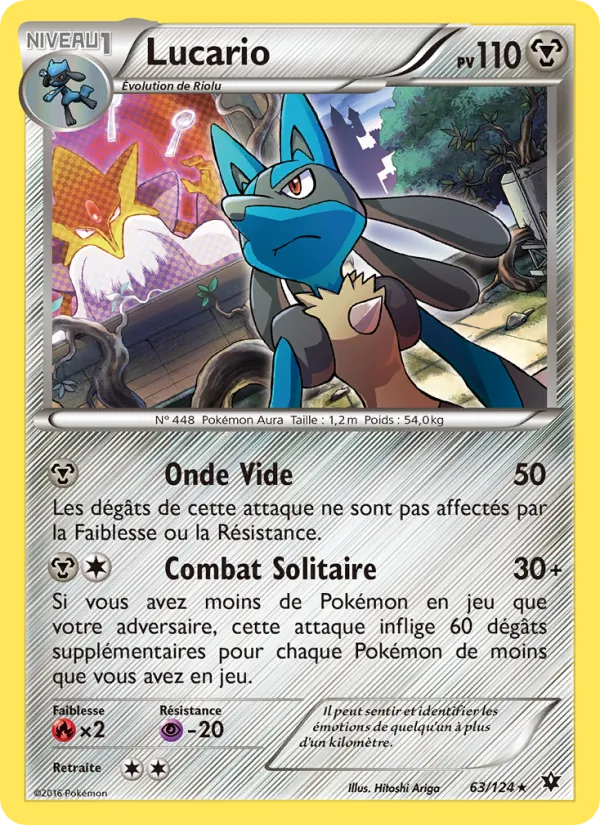 Carte Lucario 63/124 – Impact des Destins
