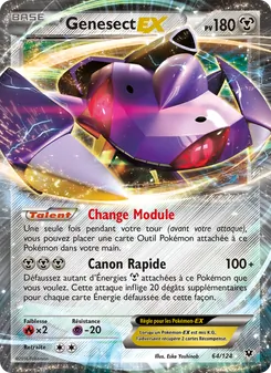 Carte Genesect EX 64/124 – Impact des Destins