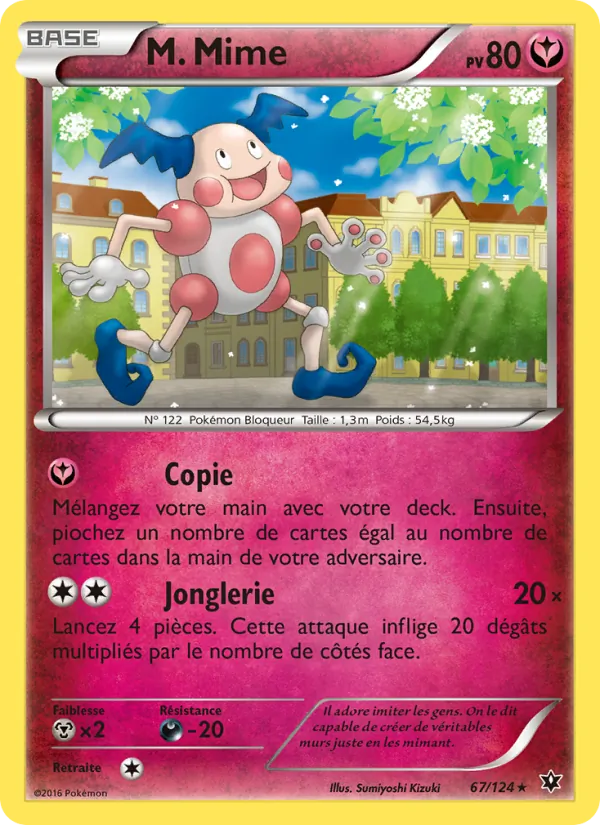 Carte M. Mime 67/124 – Impact des Destins