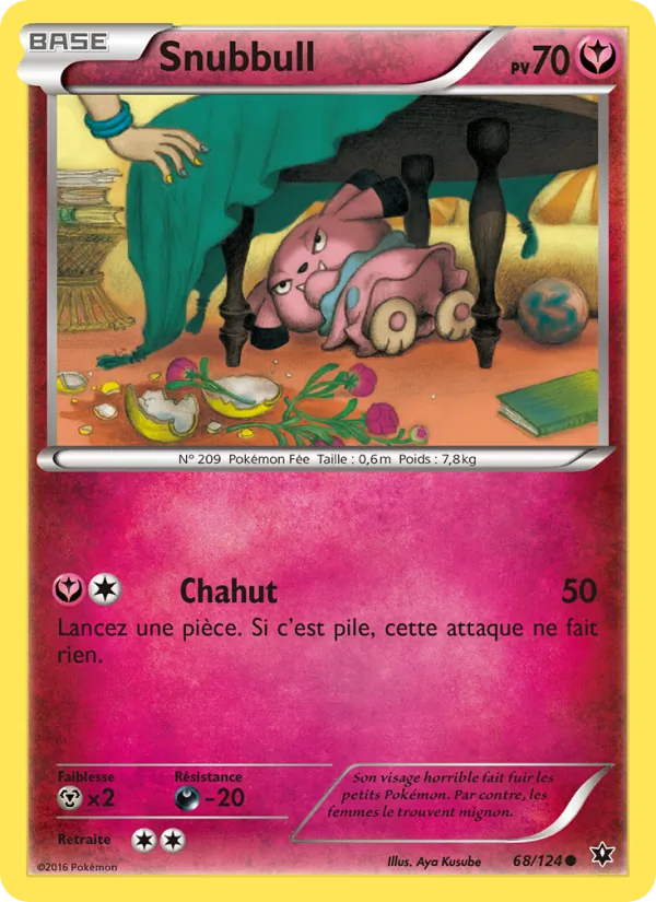 Carte Snubbull 68/124 – Impact des Destins