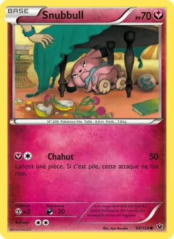 Carte Snubbull 68/124 – Impact des Destins