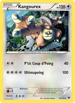 Carte Kangourex 75/124 – Impact des Destins
