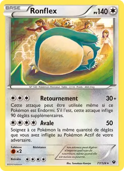 Carte Ronflex 77/124 – Impact des Destins