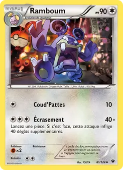 Carte Ramboum 81/124 – Impact des Destins