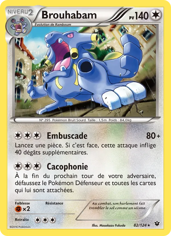 Carte Brouhabam 82/124 – Impact des Destins