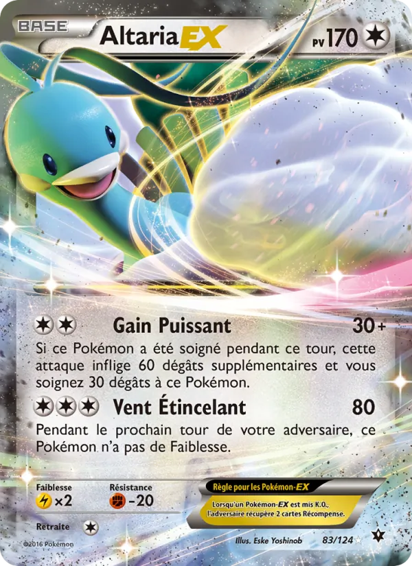 Carte Altaria EX 83/124 – Impact des Destins