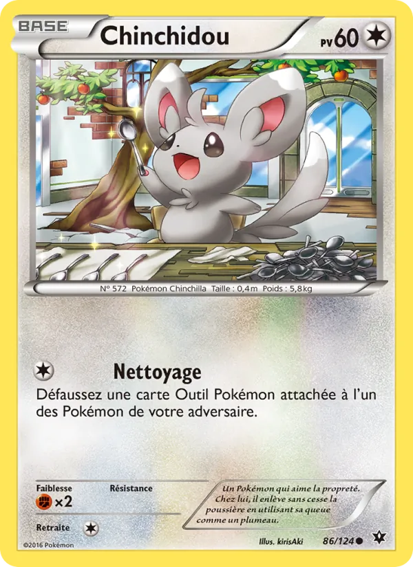 Carte Chinchidou 86/124 – Impact des Destins