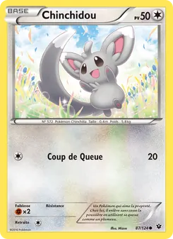 Carte Chinchidou 87/124 – Impact des Destins