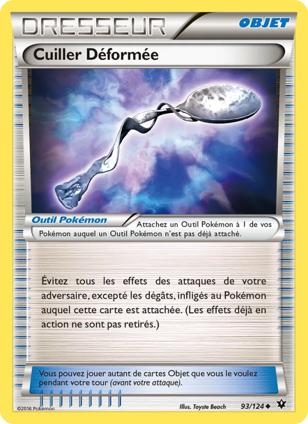 Carte Cuiller Déformée 93/124 – Impact des Destins