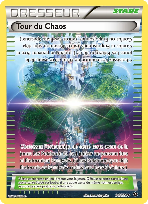 Carte Tour du Chaos 94/124 – Impact des Destins