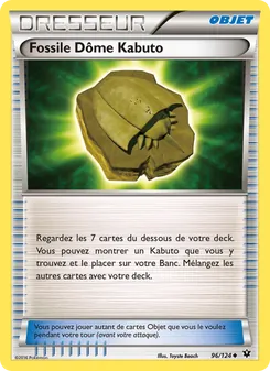 Carte Fossile Dôme Kabuto 96/124 – Impact des Destins
