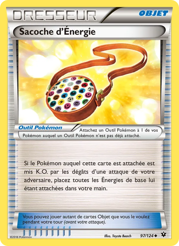 Carte Sacoche d'Énergie 97/124 – Impact des Destins