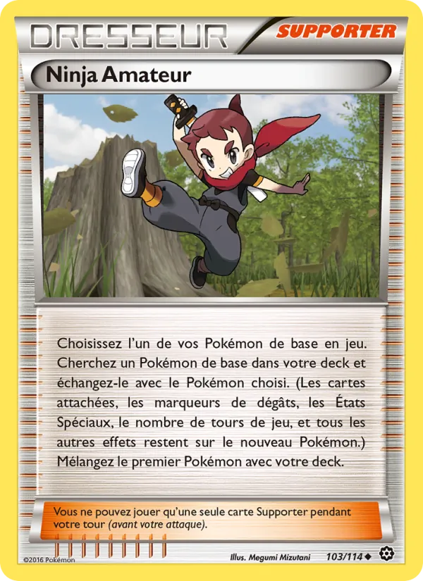 Carte Ninja Amateur 103/114 – Offensive Vapeur