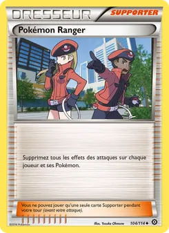 Carte Pokémon Ranger 104/114 – Offensive Vapeur