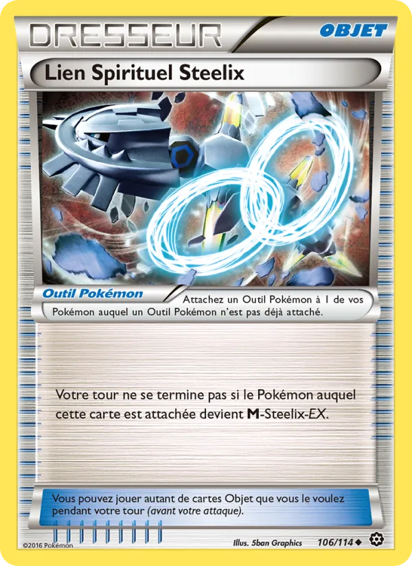 Carte Lien Spirituel Steelix 106/114 – Offensive Vapeur