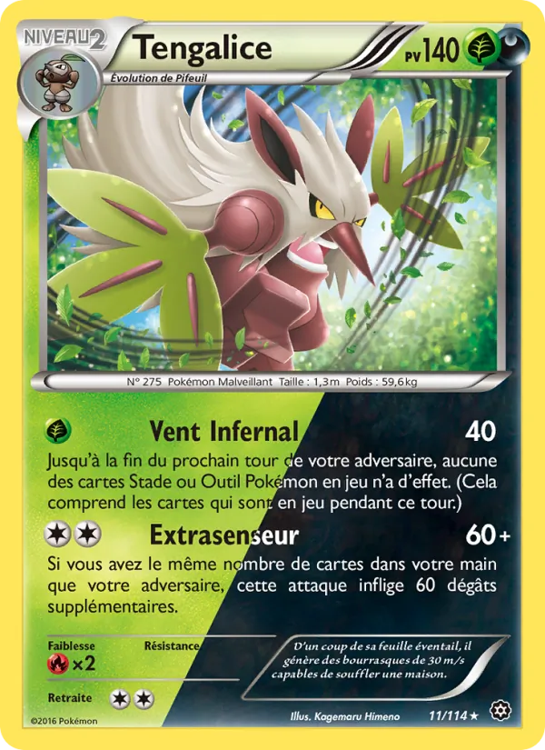 Carte Tengalice 11/114 – Offensive Vapeur