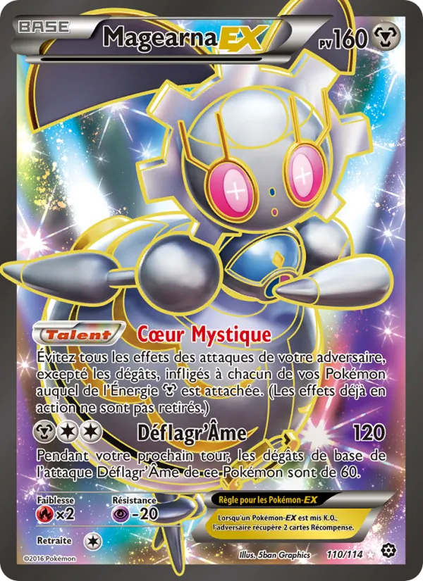 Carte Magearna EX 110/114 – Offensive Vapeur