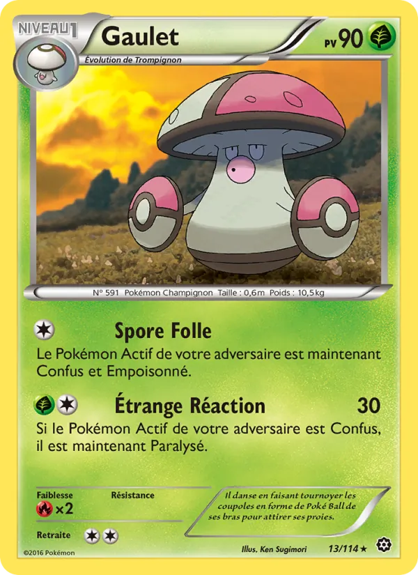 Carte Gaulet 13/114 – Offensive Vapeur