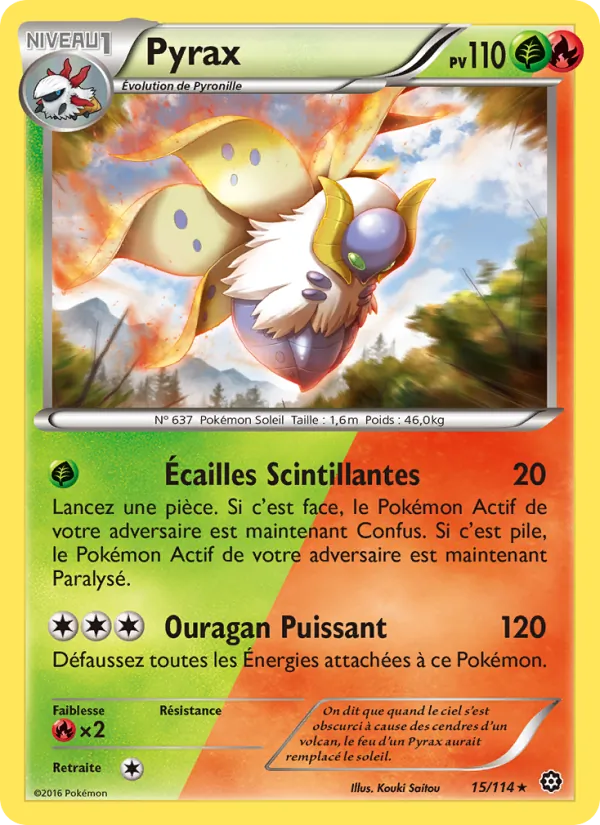 Carte Pyrax 15/114 – Offensive Vapeur