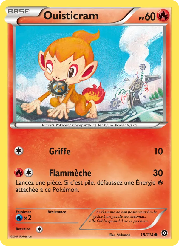 Carte Ouisticram 18/114 – Offensive Vapeur