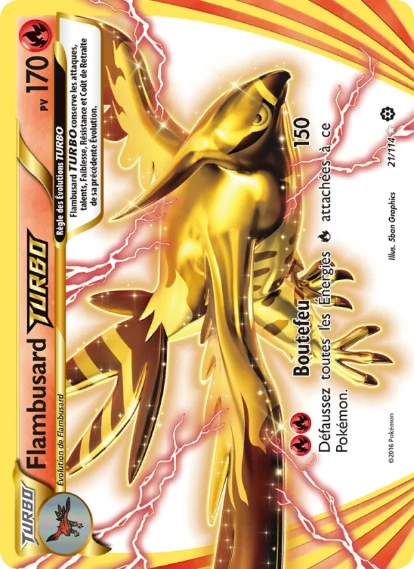 Carte Flambusard TURBO 21/114 – Offensive Vapeur